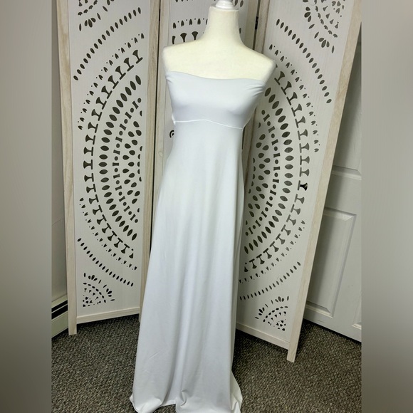 SUSANA MONACO OPEN BACK TUBE DRESS 90% NYLON; 10% SPANDEX NWT - Picture 3 of 11